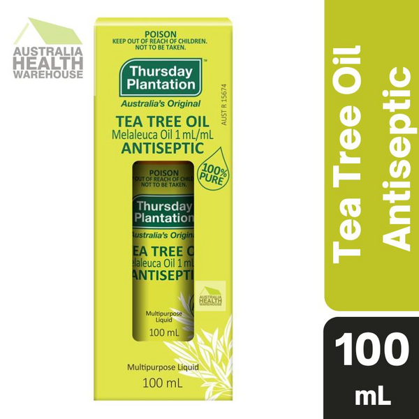 [Expiring: 07/2026] Thursday Plantation 100% Pure Tea Tree Oil 100mL