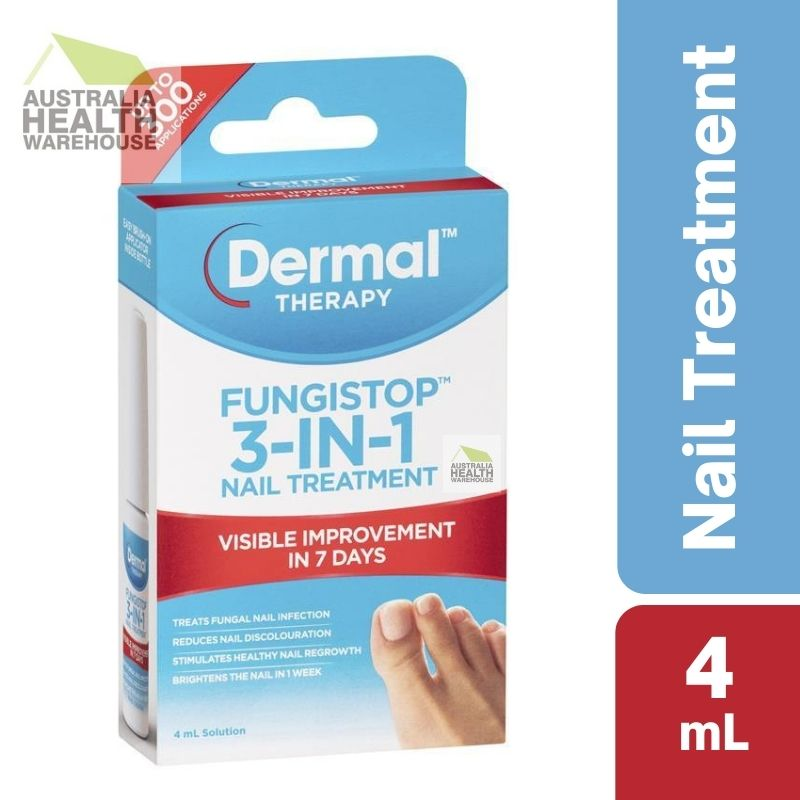 Dermal Therapy Fungistop 3-in-1 4mL Solution March 2024