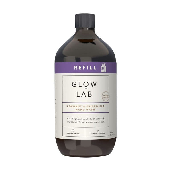 Glow Lab Coconut & Spiced Fig Refill Hand Wash 900mL June 2024