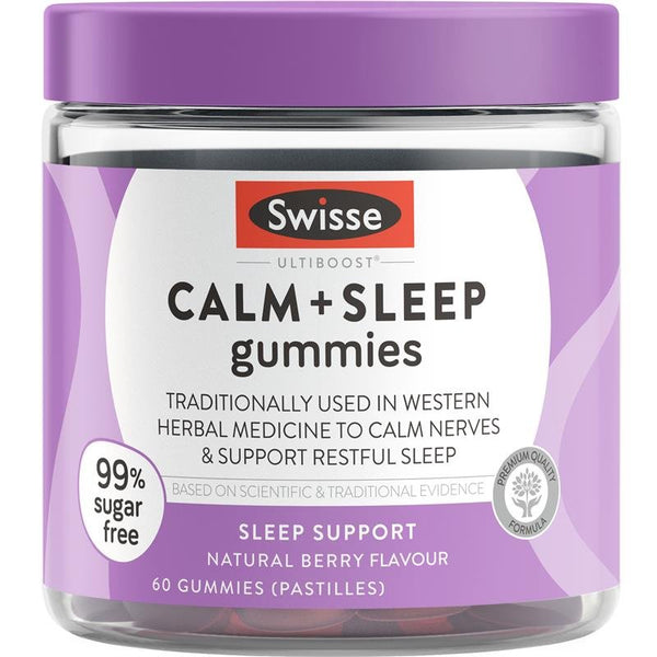 [Expiry: 05/2025] Swisse Ultiboost Calm + Sleep 60 Gummies
