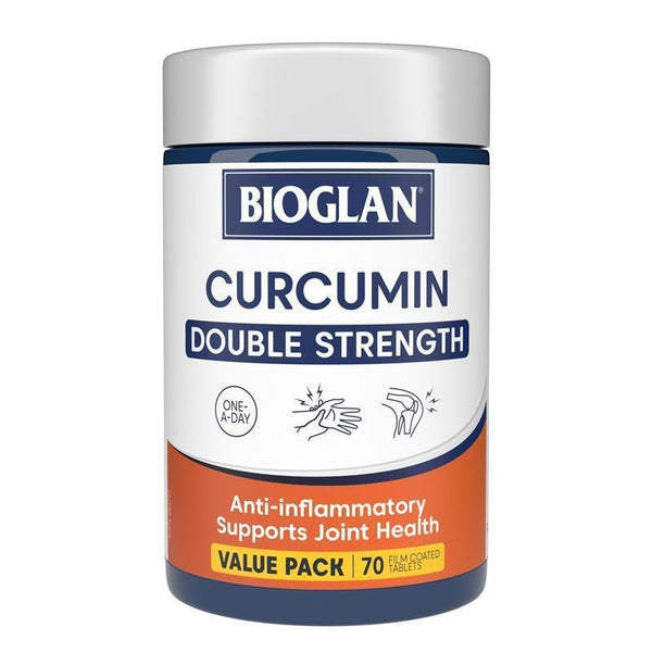 Bioglan Curcumin Double Strength 1200mg 70 Tablets July 2026
