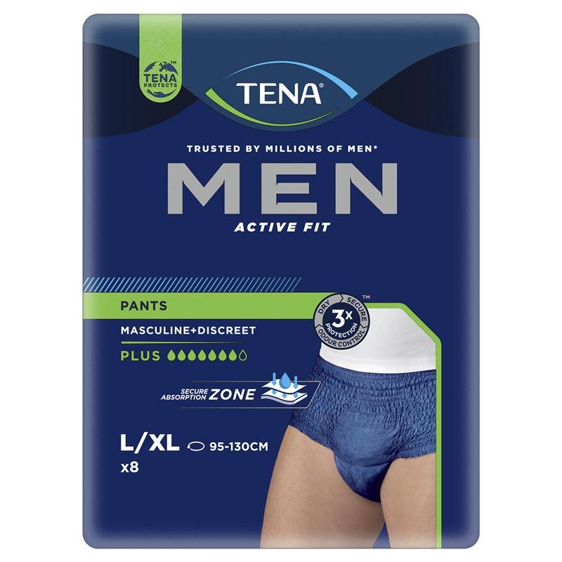 Tena Men Active Fit Pants Plus Large