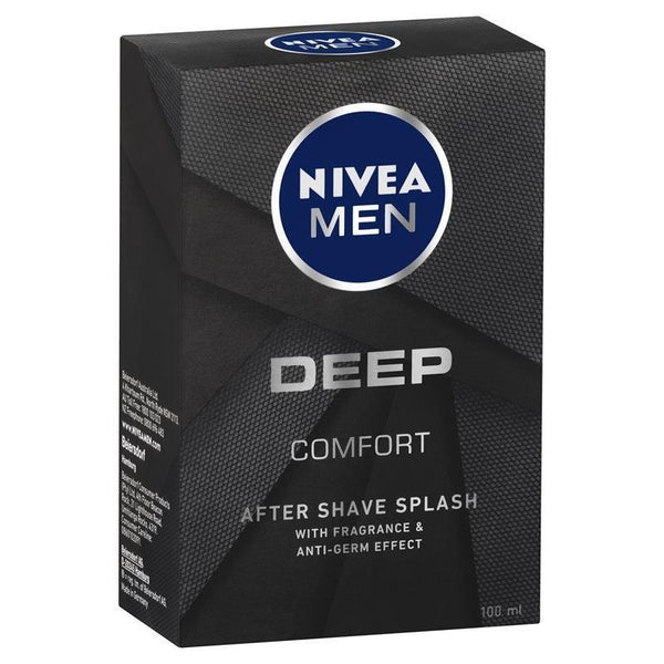 [Expiry: 08/2024] Nivea Men Deep After Shave Splash 100mL