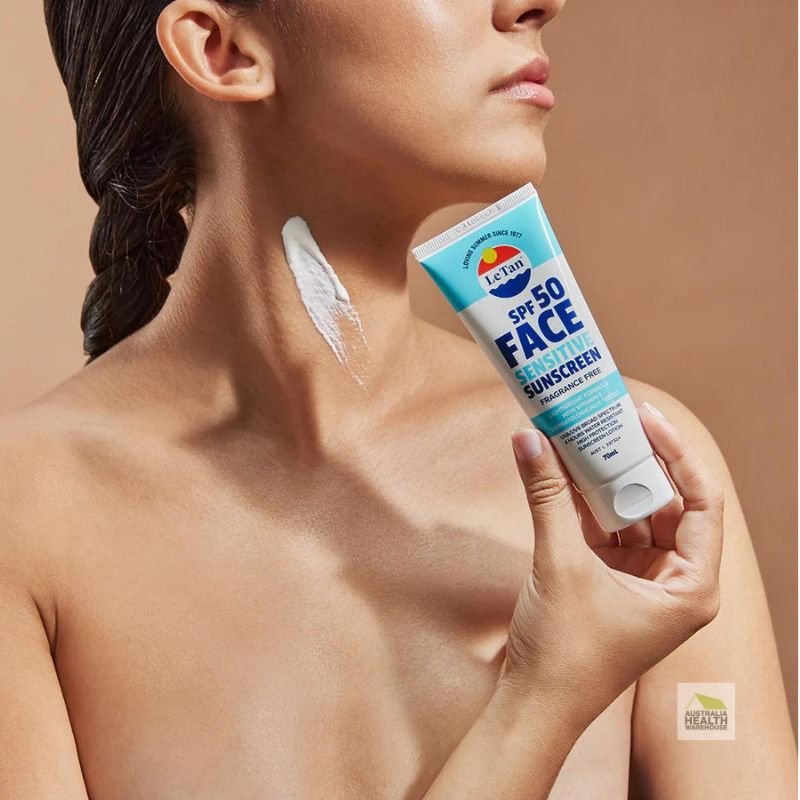 [Expiry: 10/2024] Le Tan SPF 50 Face Sensitive Sunscreen Lotion 70mL