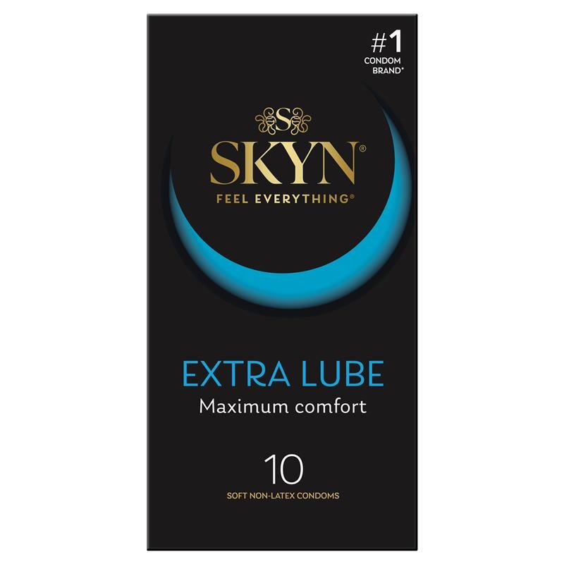 [Expiry: 07/2028] SKYN Extra Lube Condoms 10 Pack
