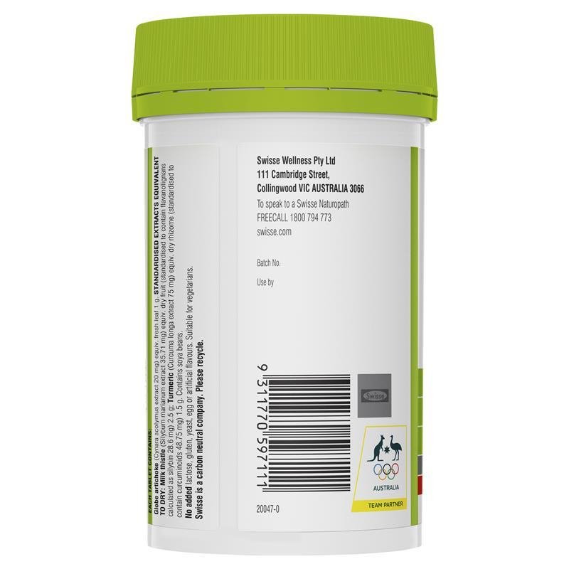 [Expiry: 06/2026] Swisse Ultiboost Liver Detox 200 Tablets