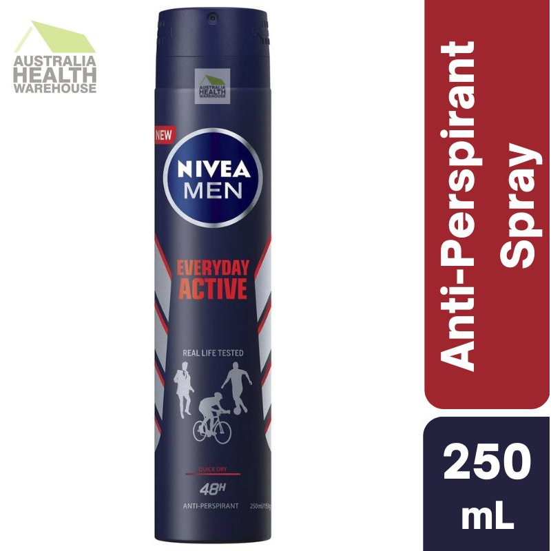 Nivea Men Everyday Active Anti-Perspirant Deodorant Spray 250mL
