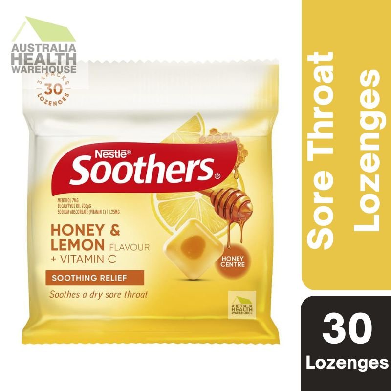 Soothers Honey & Lemon 3x10 Lozenge Multipack September 2024