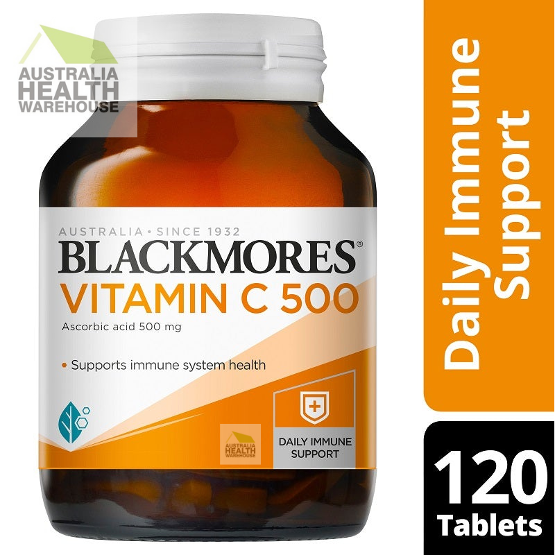 [Expiry: 01/2027] Blackmores Vitamin C 500mg 120 Tablets