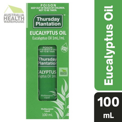 Thursday Plantation 100% Pure Eucalyptus Oil 100mL May 2026