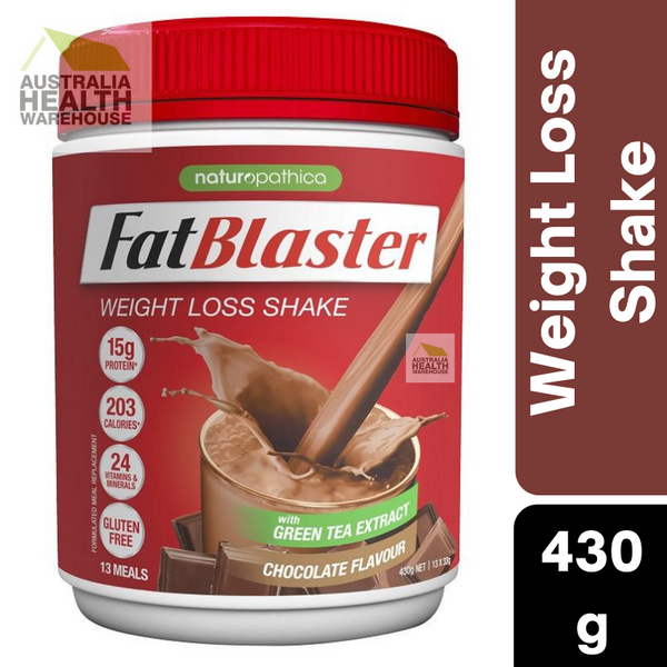 Naturopathica FatBlaster Weight Loss Chocolate Smoothie Shake 430g November 2025