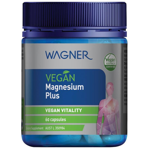 [Expiry: 10/2025] Wagner Vegan Magnesium Plus 60 Capsules