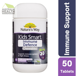 Nature's Way Kids Smart Immunity Defence 50 Chewable Tablets March 2024