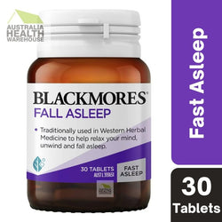 Blackmores Fall Asleep 30 Tablets February 2025