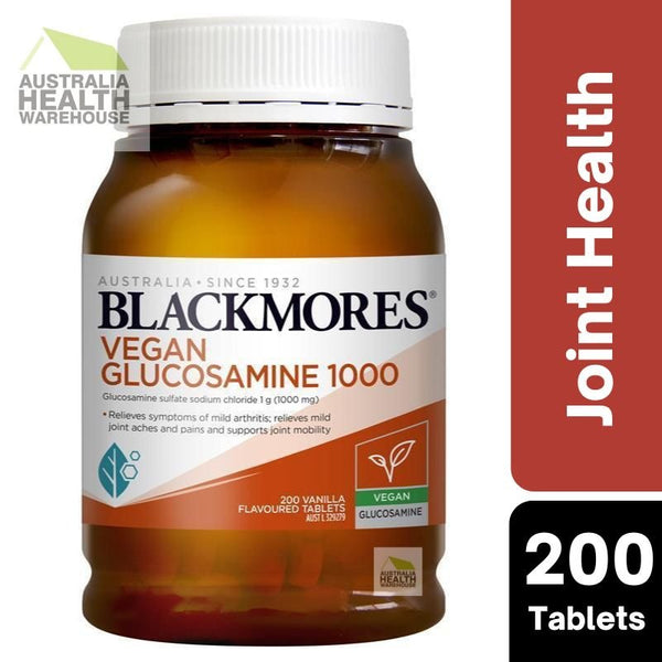 [CLEARANCE: 09/05/2024] Blackmores Vegan Glucosamine 1000 200 Tablets