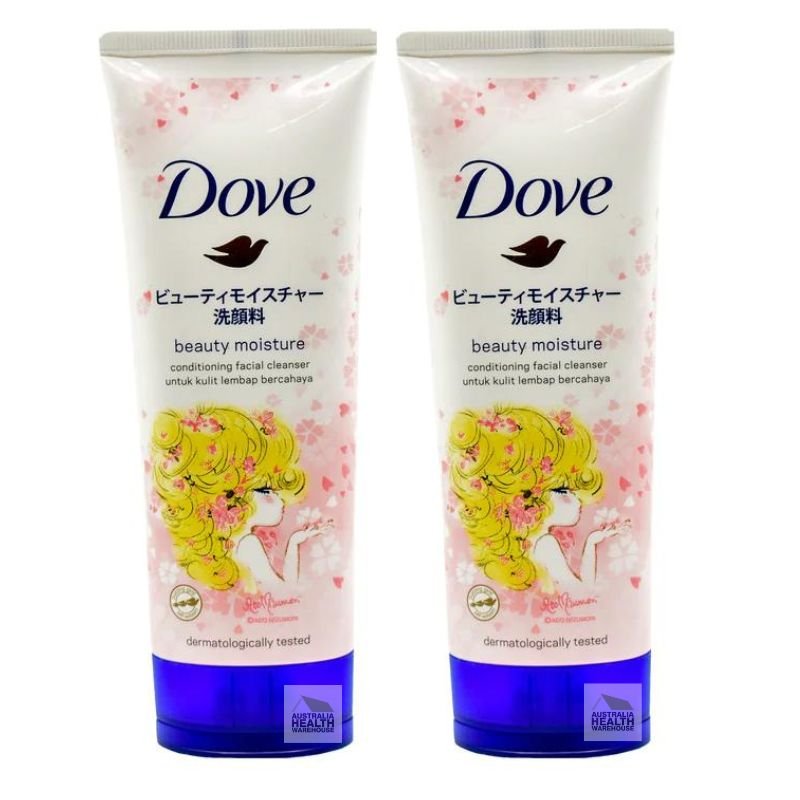 Dove Beauty Moisture Conditioning Face Wash Cleanser 100g (2 pcs) January 2024