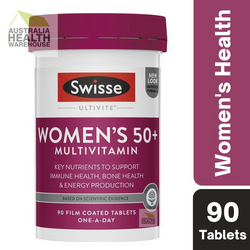 Swisse Ultivite Women's 50+ Multivitamin 90 Tablets June 2025
