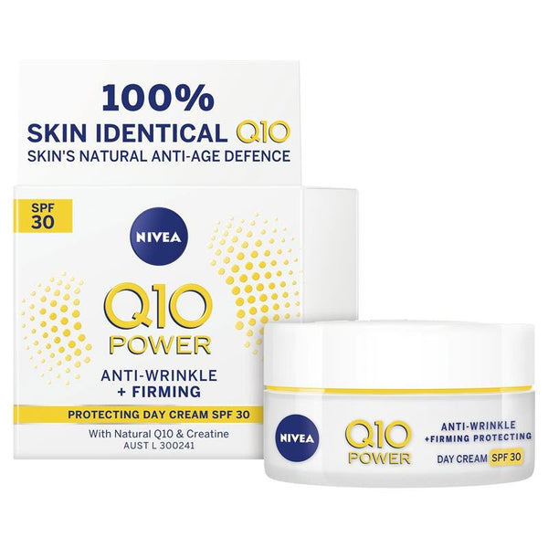 Nivea Q10 Power Anti-Wrinkle + Firming Day Cream SPF30 50mL May 2025