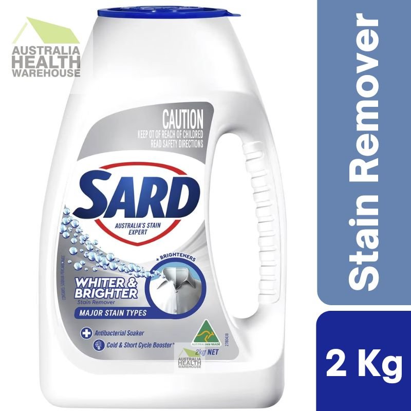 Sard Whiter & Brighter Stain Remover Antibacterial Powder Soaker 2kg  March 2025