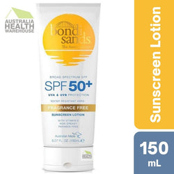 Bondi Sands SPF 50+ Sunscreen Lotion Fragrance-Free 150mL June 2025