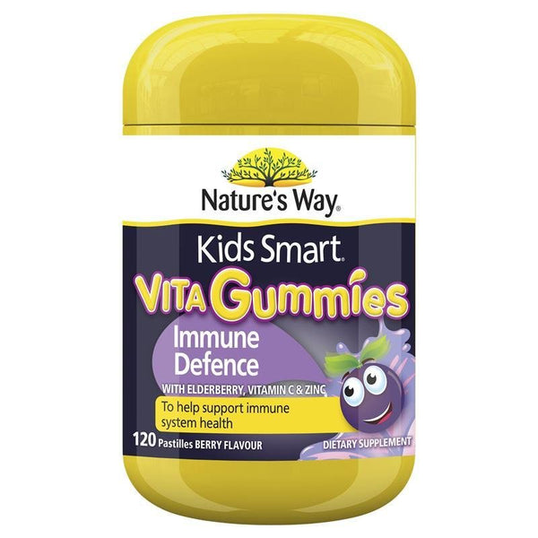 [Expiry: 06/2025] Nature's Way Kids Smart Vita Gummies Immune Defence 120 Pastilles