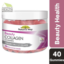 Nature's Way Beauty Collagen Gummies 40 Gummies February 2024