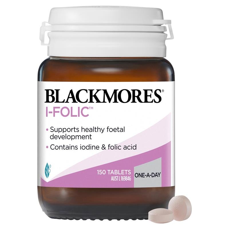 [Expiry: 10/2027] Blackmores I-Folic 150 Tablets