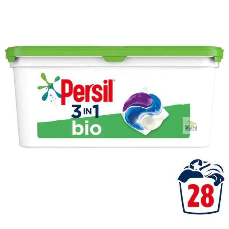 Persil 3in1 Bio Laundry Washing Detergent 28 Capsules