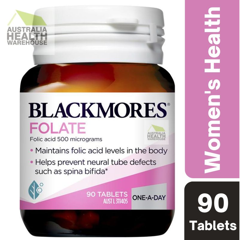 [Expiry: 07/2024] Blackmores Folate 90 Tablets