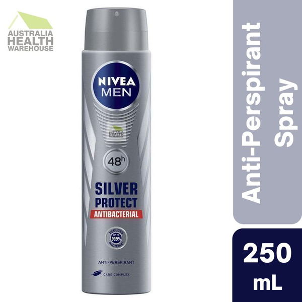 Nivea Men Silver Protect Anti-Perspirant Deodorant Spray 250mL