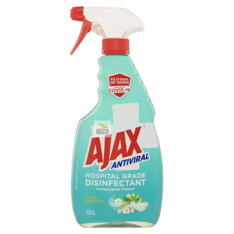 Ajax Hospital Grade Disinfectant Multipurpose Spring Botanicals Cleaner 500mL May 2025