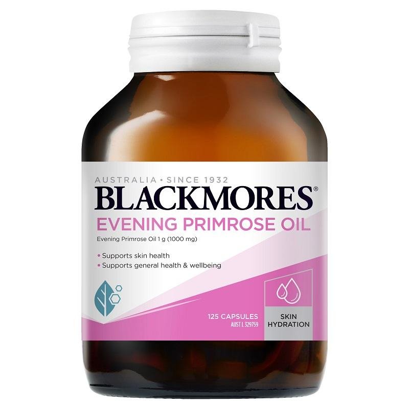 Blackmores Evening Primrose Oil 125 Capsules July 2025