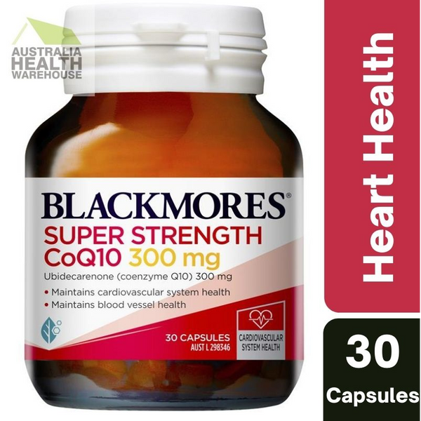 Blackmores Super Strength CoQ10 300mg 30 Capsules May 2025