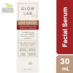 Glow Lab Age Renew Regenerating Facial Serum 30mL February 2023