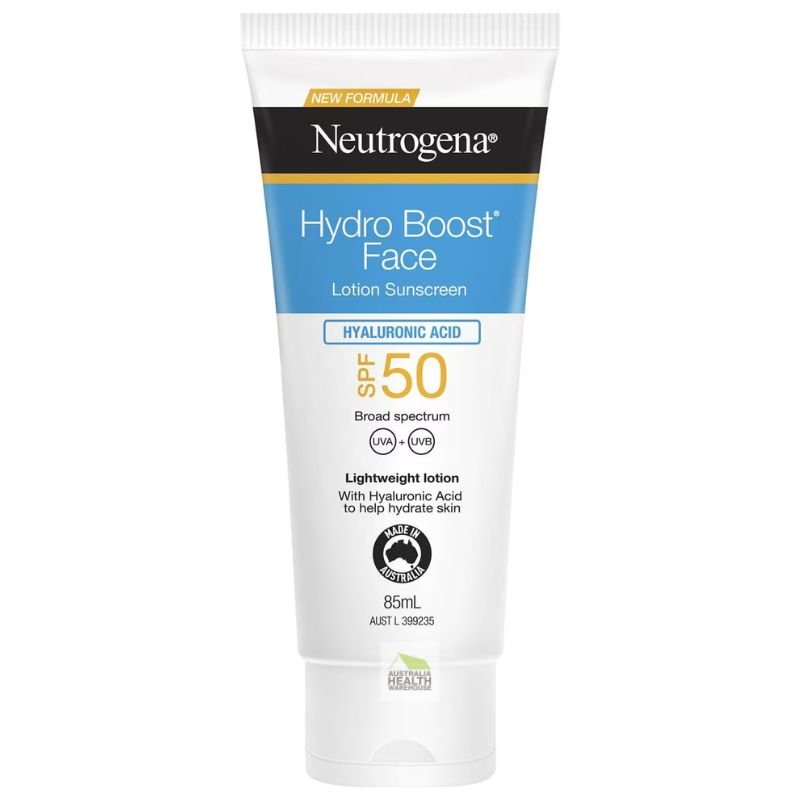 Neutrogena Hydro Boost Face Lotion Sunscreen SPF 50 85mL May 2026