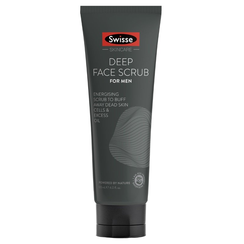 Swisse Skincare Deep Face Scrub For Men 120mL