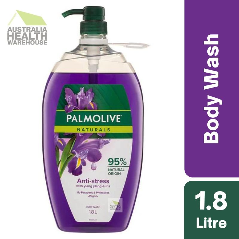 Palmolive Naturals Anti-Stress with Ylang Ylang & Iris Body Wash 1.8 Litre