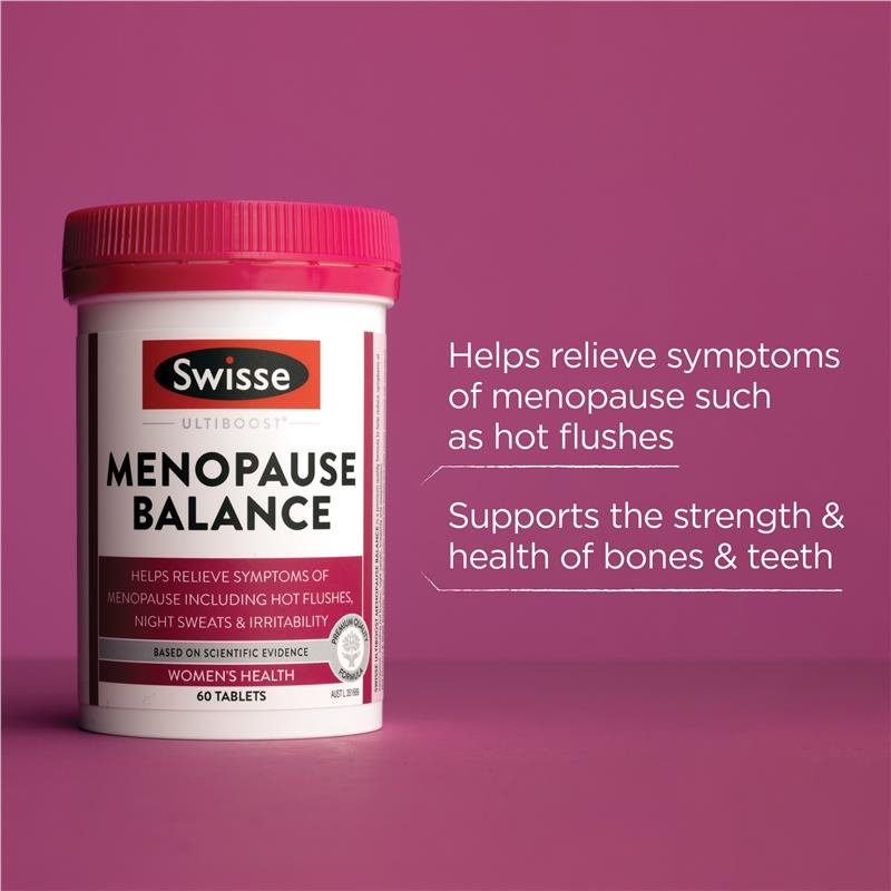 [Expiry: 08/2025] Swisse Ultiboost Menopause Balance 60 Tablets