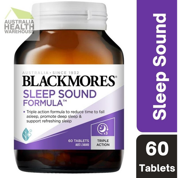 Blackmores Sleep Sound Formula 60 Tablets May 2024