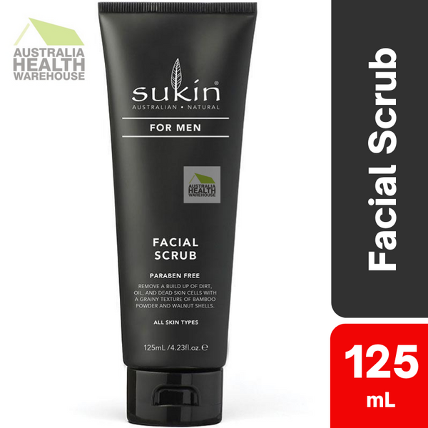 Sukin For Men Facial Scrub 125mL