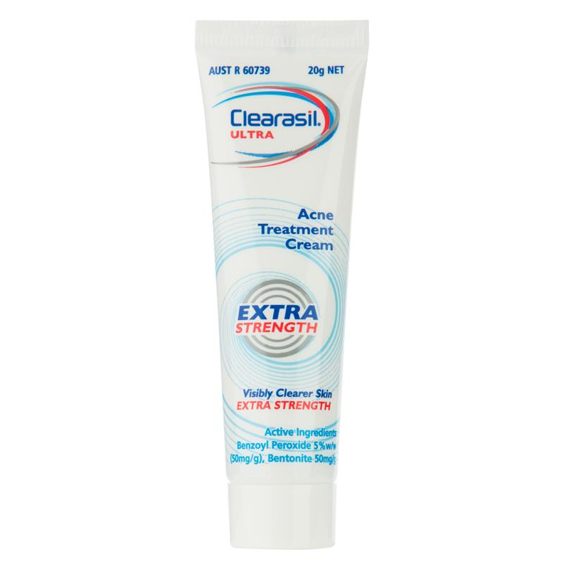Clearasil Ultra Acne Treatment Cream – Extra Strength 20g May 2024