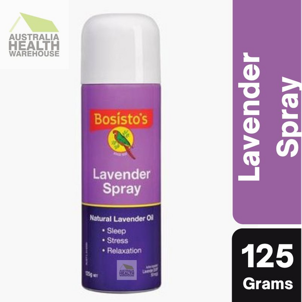 [Expiry; 02/2025] Bosisto's Lavender Spray 125g