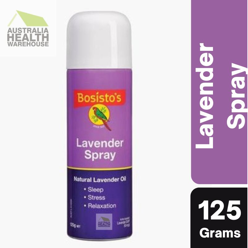 Bosisto's Lavender Spray 125g August 2024