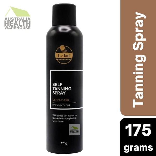 Le Tan Instant Wash Off Tanning Spray Ultra Dark 175g