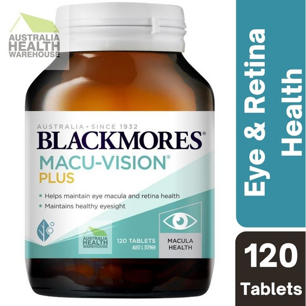 [Expiry: 09/2025] Blackmores Macu-Vision Plus 120 Tablets