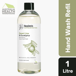 Bosisto's Desert Lime & Eucalyptus Revitalising Hand Wash Refill 1 Litre