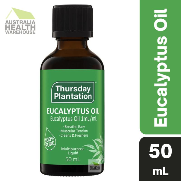 Thursday Plantation 100% Pure Eucalyptus Oil 50mL June 2026