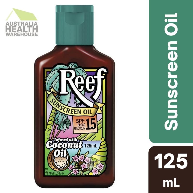 Reef Sunscreen Oil SPF15 125mL September 2024