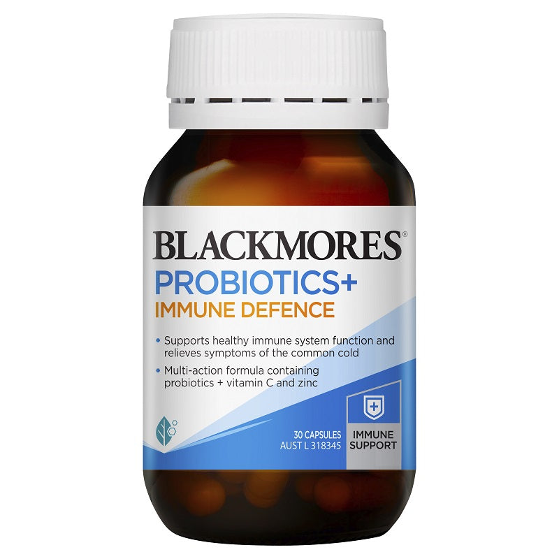 [Expiry: 11/2024] Blackmores Probiotics+ Immune Defence 30 Capsules