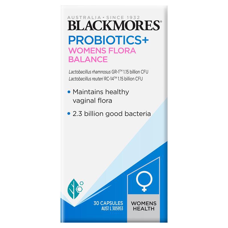 [Expiry: 01/2025] Blackmores Probiotics+ Womens Flora Balance 30 Capsules